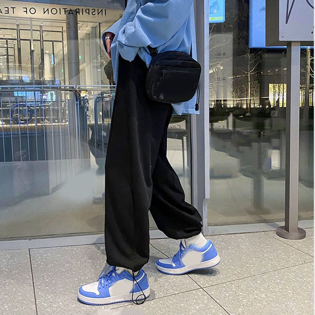 Spring Summer Printed Trousers - Multi Colors Street Fit